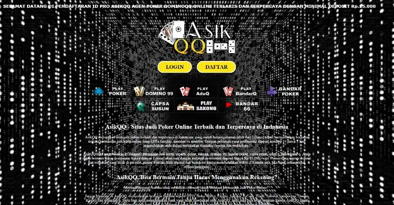 Bagaimana Cara Daftar di Situs Asikqq Online Mudah Menang?